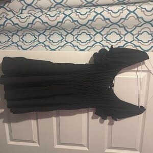 Black A line dress